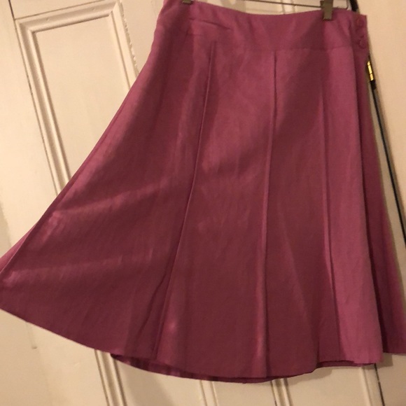 Linen blend skirt - Picture 2 of 10